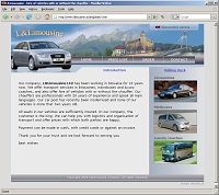 llimousine homepage